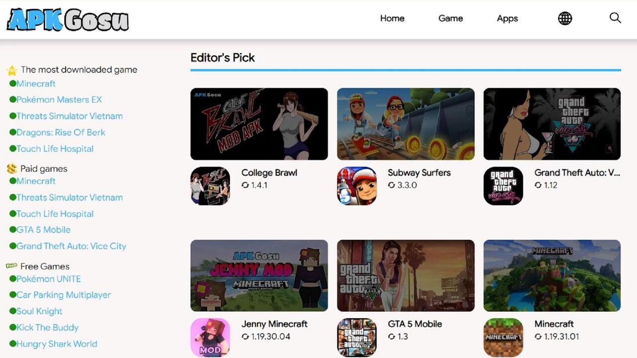 APKGosu - Download APK Games & Apps Latest version 2023