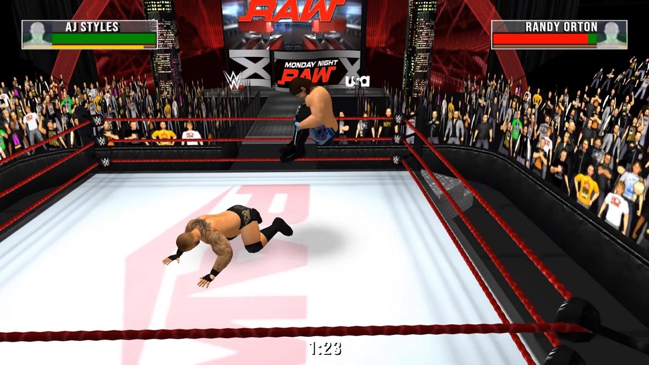 WR3D 2K23 Mod Apk Download For Android with Commentary