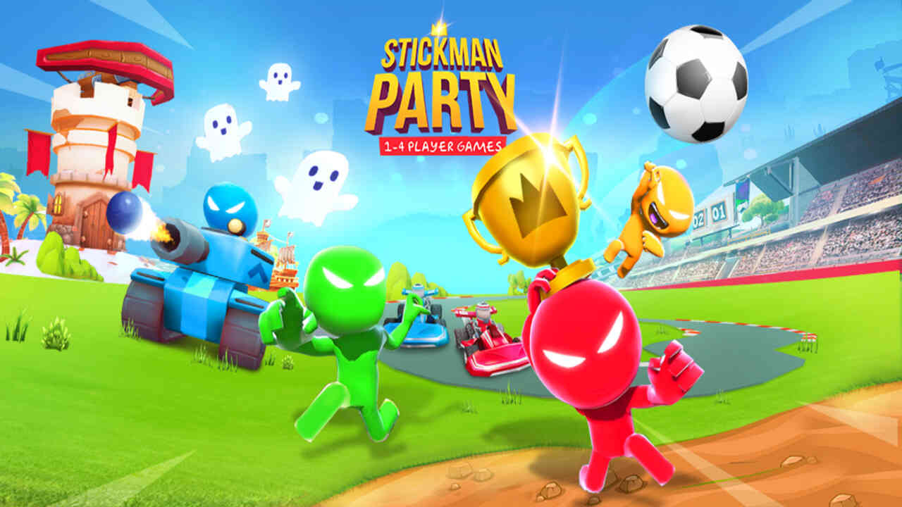 Permainan Stickman Party 2