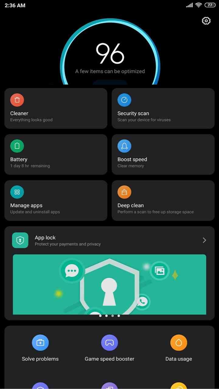 MIUI Security 2