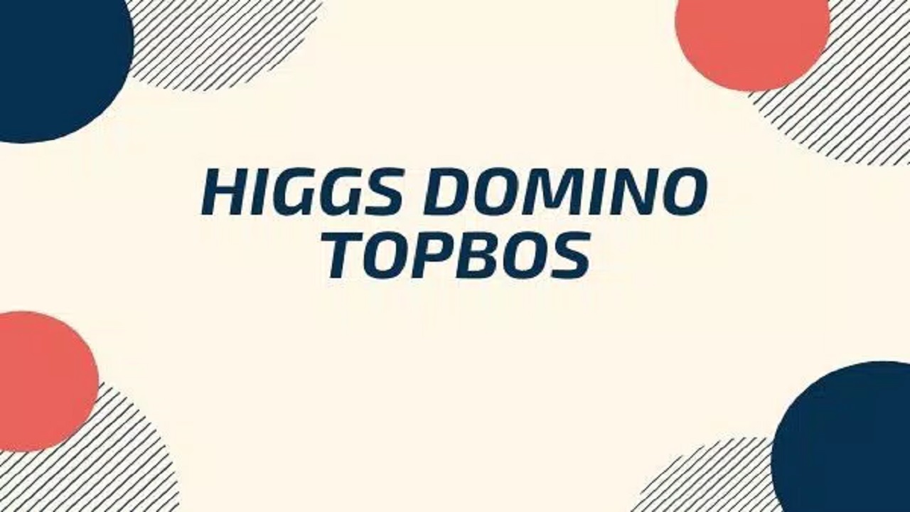 Topbos Domino Higgs Rp 5