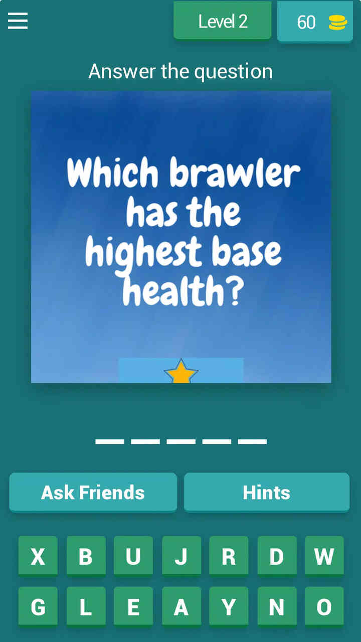 Brawl Stars-QUIZ 1