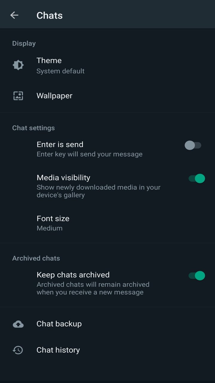 Whatsapp Beta 4