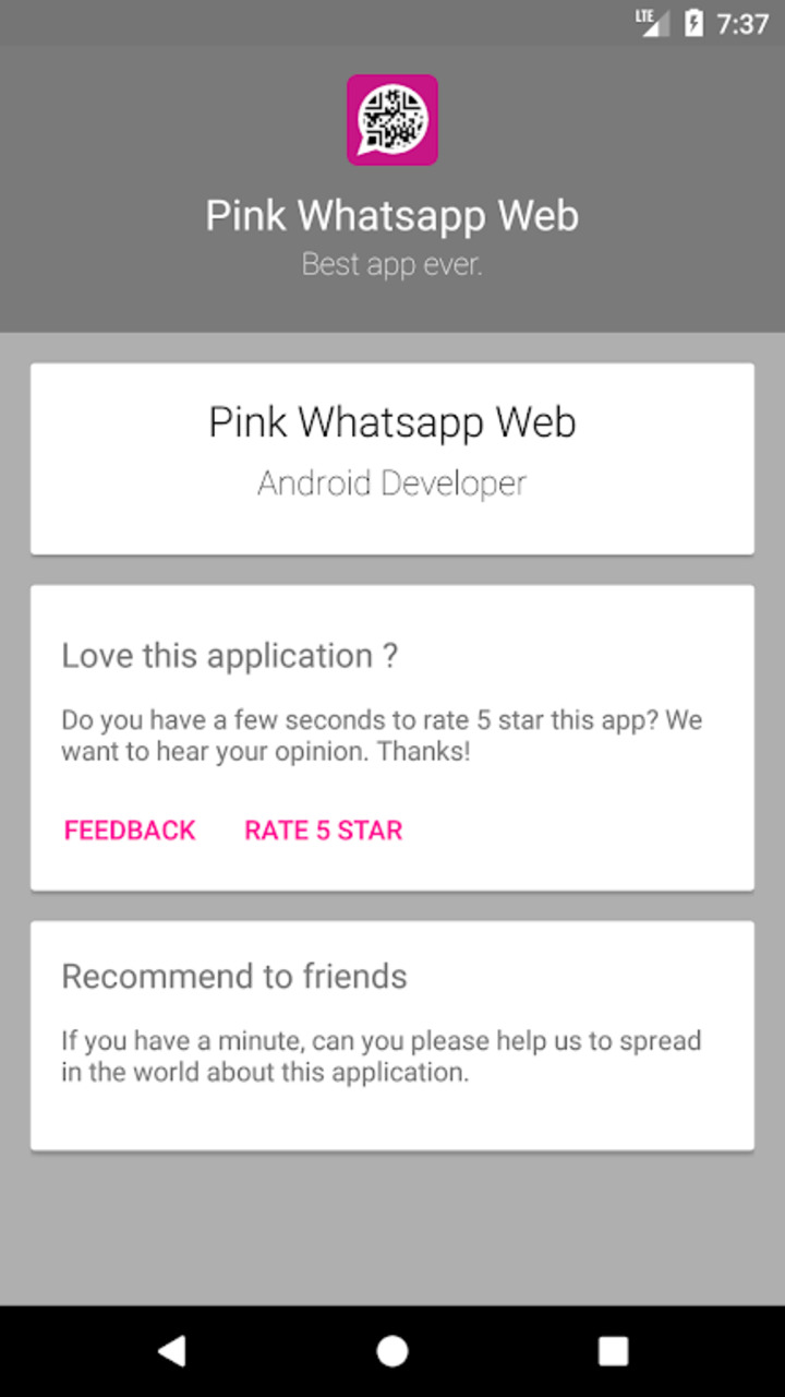 Pink WhatsApp 4